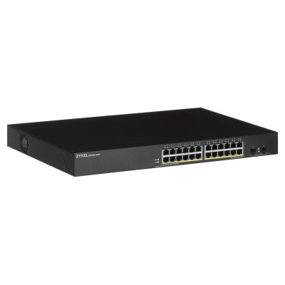 Zyxel GS1900-24HP Switch 26p PoE (PoE+: 24); 170W Managed Gigabit