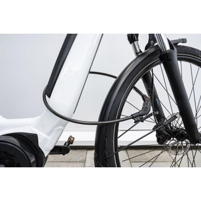 10. Fahrradschloss mit Zahlenschloss 10 x 1800 mm mit Griff Black+ Decker