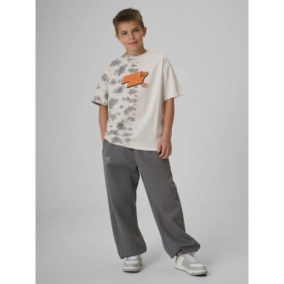 4. Baumwoll-T-Shirt für Jungen 4F 4FJRSS26TTSHM4168-91A