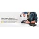 21. Wozinsky WRS-CPY84SB 360-Grad-Laptop- und Tablet-Ständer aus Aluminium + kostenloser Smartphone-Ständer – Schwarz