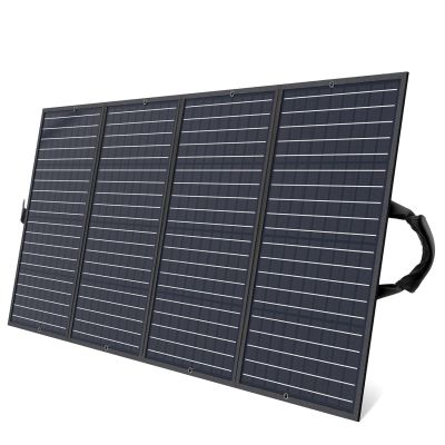 Choetech SC010 Solar-Touristenladegerät, faltbar, 160 W – Schwarz