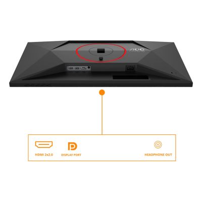 5. AOC G4 27G4ZR/69 Computermonitor 68,6 cm (27") 1920 x 1080 px Schwarz, Rot