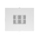 15. LANBERG LCD-Standschrank 19" 15U 800x1000 GRAU PERFORATIONSTÜR (FLACHVERPACKT)