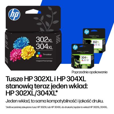 5. HP Tintenfarbe HP302XL/304XL=B7RT8AE