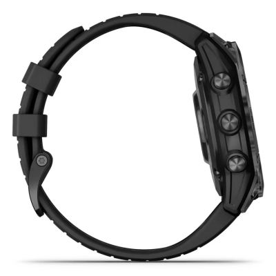 17. Garmin EPIX PRO g2 47 mm Schiefergrau Schwarz / Schwarzes Band Sportuhr