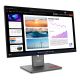 43. Lenovo ThinkVision P24q-40 Monitor, 23,8 Zoll, IPS-Display, 16:9-Seitenverhältnis, 120 Hz, 4 ms Reaktionszeit, 2560 x 1440 Pixel, 300 cd/m², HDMI-Anschluss, Rabenschwarz, 36 Monate Garantie