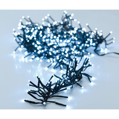 9. Lichterkette für den Weihnachtsbaum, 1152 LEDs, Timer, Kaltweiß