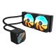 3. GIGABYTE GAMING 240 All-in-One-Flüssigkeitskühler für Prozessoren, 12 cm, Schwarz