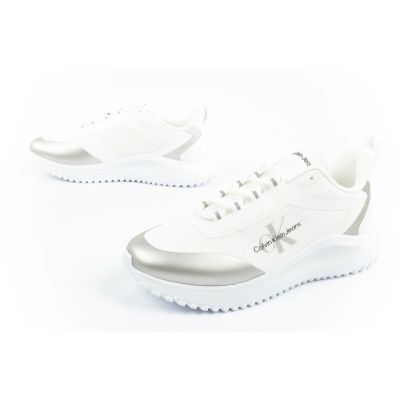 17. Calvin Klein Eva Runner Damenschuhe Sport Sneakers weiß modisch