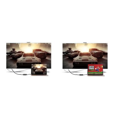 4. Ugreen Kabel Kabeladapter unidirektionaler Adapter mit HDMI (männlich) auf VGA (weiblich) FHD schwarz (MM105 40253)