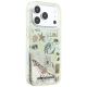 4. Karl Lagerfeld Liquid Glitter Strand- und Sandhülle für iPhone 17 Pro / 18 Pro – Beige