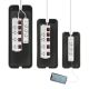 6. LogiLink KAB0077 Kabelorganisator Universal-Kabelbox Schwarz 3 Stück.