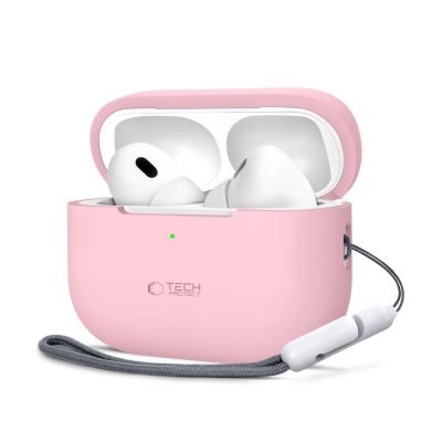 Tech-Protect Silikonhülle für Apple AirPods Pro 1 / 2 – rosa