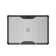 UAG Urban Armor Gear Plyo Hülle für Apple MacBook Air 15" (2023) - Eis/Schwarz (transparent)