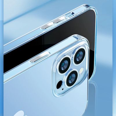 8. Kingxbar Elegant Series Hülle iPhone 13 Pro Max Hülle Rückseite transparent