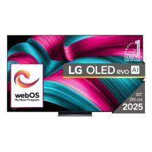 LG OLED83C51LA OLED EVO 83'' 4K Ultra HD 144Hz Fernseher mit WebOS und Dolby Atmos, Schwarz