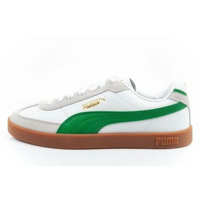 2. Puma Club II Era Herren-Sportschuhe, Sneaker, Leder, weiß, grau, grün