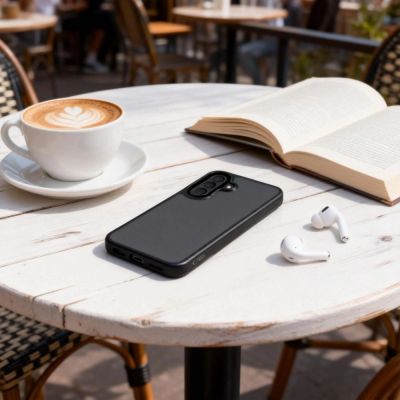 3. Tech-Protect Magmat Hülle für Samsung Galaxy A36 / A56 / A37 5G - Schwarz