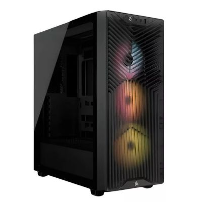 6. Corsair 3200D RS ARGB Mid-Tower Smoked Gehäuse