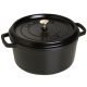 Gusseiserner Topf, rund, hoch, STAUB 40502-285-0 - schwarz, 4,8 l
