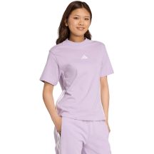 adidas Essentials 3-Streifen Baumwolle Damen T-Shirt Helllila JX7619