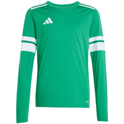 2. adidas Squadra 25 Langarm-T-Shirt für Kinder, Grün, JN7491