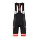4. Rogelli GARA MOSTRO II Shorts, schwarz und rot, Größe 4XL