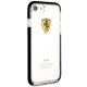 5. Ferrari Hardcase FEGLHCP7BK iPhone 7/8 SE 2020 / SE 2022 Stoßfest transparent schwarz