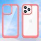 8. Outer Space Case iPhone 14 Pro Max Hardcover mit Gelrahmen rot