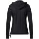 4. Damen-Longsleeve SUPER.NATURAL W FUNNEL HOODIE, schwarz