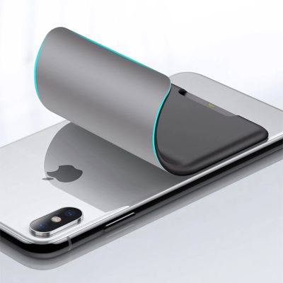 6. Baseus Selbstklebende Kartentasche für Handy grau (ACKD-B0G)