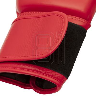 19. IBA-zugelassene adidas Turnier-Boxhandschuhe rot