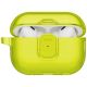 3. Uniq Glase Pro Schutzhülle für AirPods Pro 3 mit Schloss – Transparent Gelb