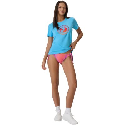 6. Damen-T-Shirt 4F F2718 blau 4FWSS26TTSHF2718 33S
