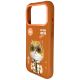 3. Nimmy Cool&Cute 2.0 Katzenhülle für iPhone 17 Pro – Orange
