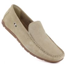 Herren-Lederslipper in Beige, Bugatti TT153108