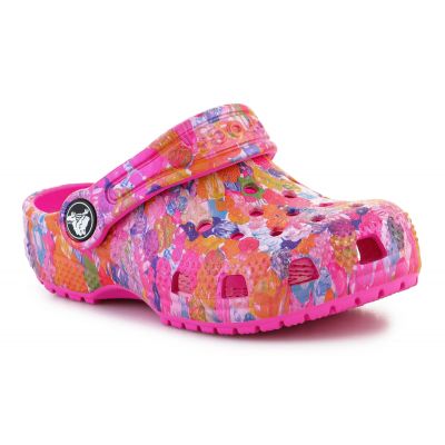 6. Crocs Classic Hyper Real Clog Jr 208451-90H Flip-Flops