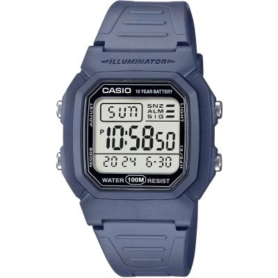 CASIO W-800H-2AVES Unisex-Uhr + Box