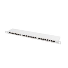 Patchpanel Lanberg PPS6-0024-S (0,5U; Kat. 6; 24xRJ-45)