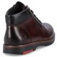 8. Rieker M RKR625 bequeme Lederstiefelette mit Wollfutter, braun