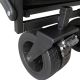 20. Wozinsky WZP-100 Strand-, Touristen-, Gartenwagen, langlebig, breite Räder, mit Sicherheitsnetz bis 100 kg - schwarz