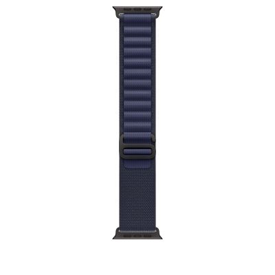 Apple MYPW3ZM/A Q601-09Z 49mm Navy AlpineLoop -S Armband - Schwarzes Titan-Finish