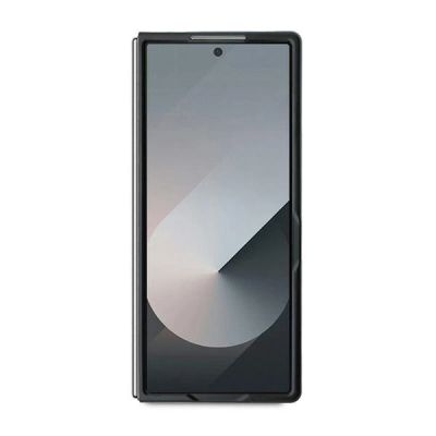 4. Guess Leder 4G Metall-Logo-Hülle für Samsung Galaxy Z Fold 6 – braun