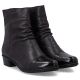 4. Damen-Ankle-Boots aus Leder mit Absatz, braun, gefüttert, Rieker Y0773-25