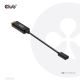 7. CLUB 3D CAC-1333 Kabeladapter 0,22 m HDMI Typ-A (Standard) USB Typ-C Schwarz