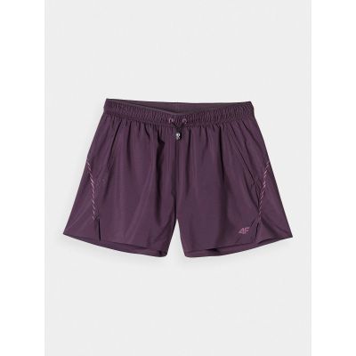 8. Schnelltrocknende Damen-Laufshorts 4F 4FWAW24TFSHF0758-50S