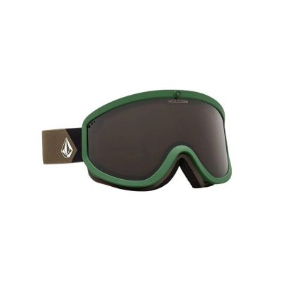 Volcom Footprints Damen/Herren Sport Snowboard Skibrille UV-Schutz Grün (VG0622108)
