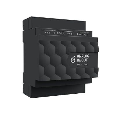 Grenton Analog-Ein- und Ausgangsmodul / unterstützt 1-Wire / DIN-Schienenmontage / TF-Bus