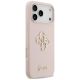 4. Guess Silikonhülle mit großem 4G-Schriftzug für iPhone 17 Pro Max – Pink