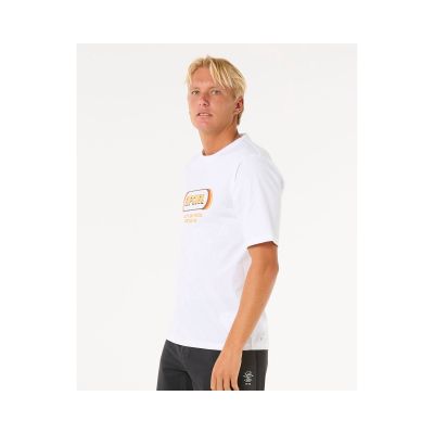 2. RIP CURL Icons Of Surf UPF S/S Lycra weiß